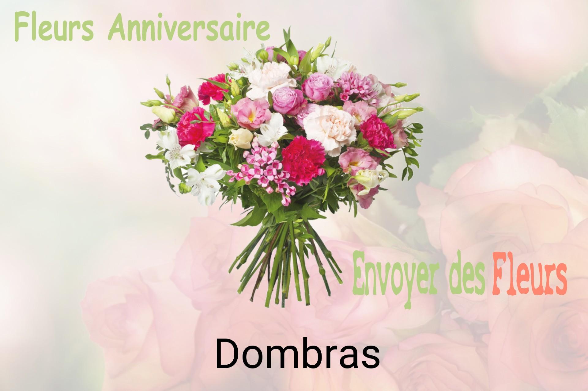 Bouquet de fleurs d’anniversaire livré à Dombras