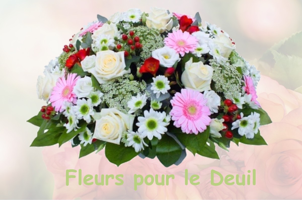 fleurs deuil DOMBRAS